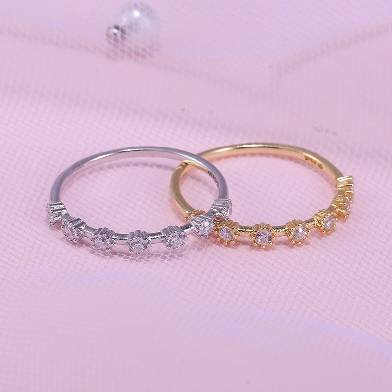 Sterling Silver CZ Ring