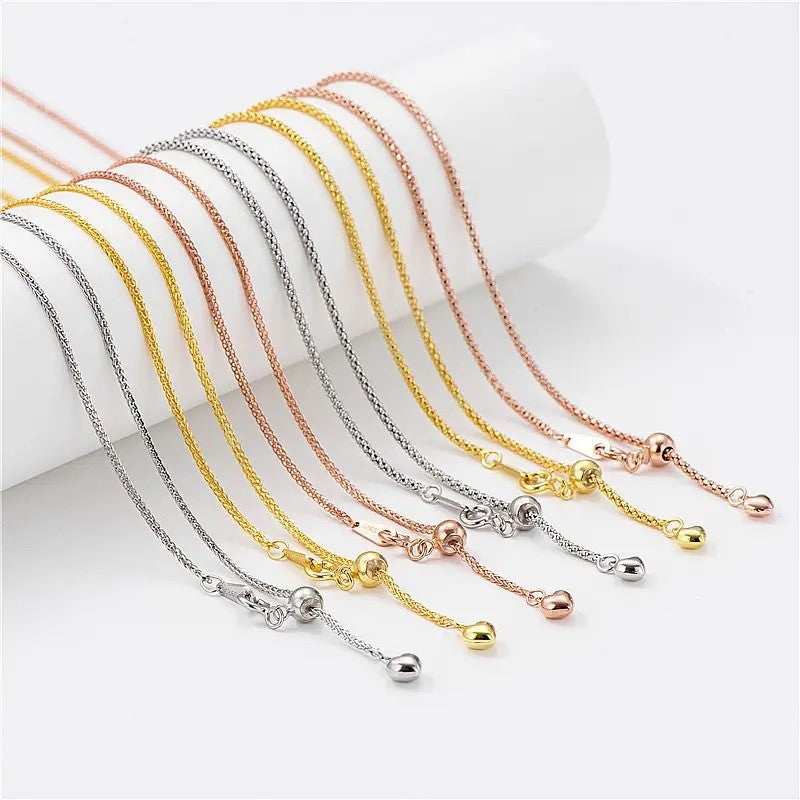 Sterling Silver Coreana Chain Necklace