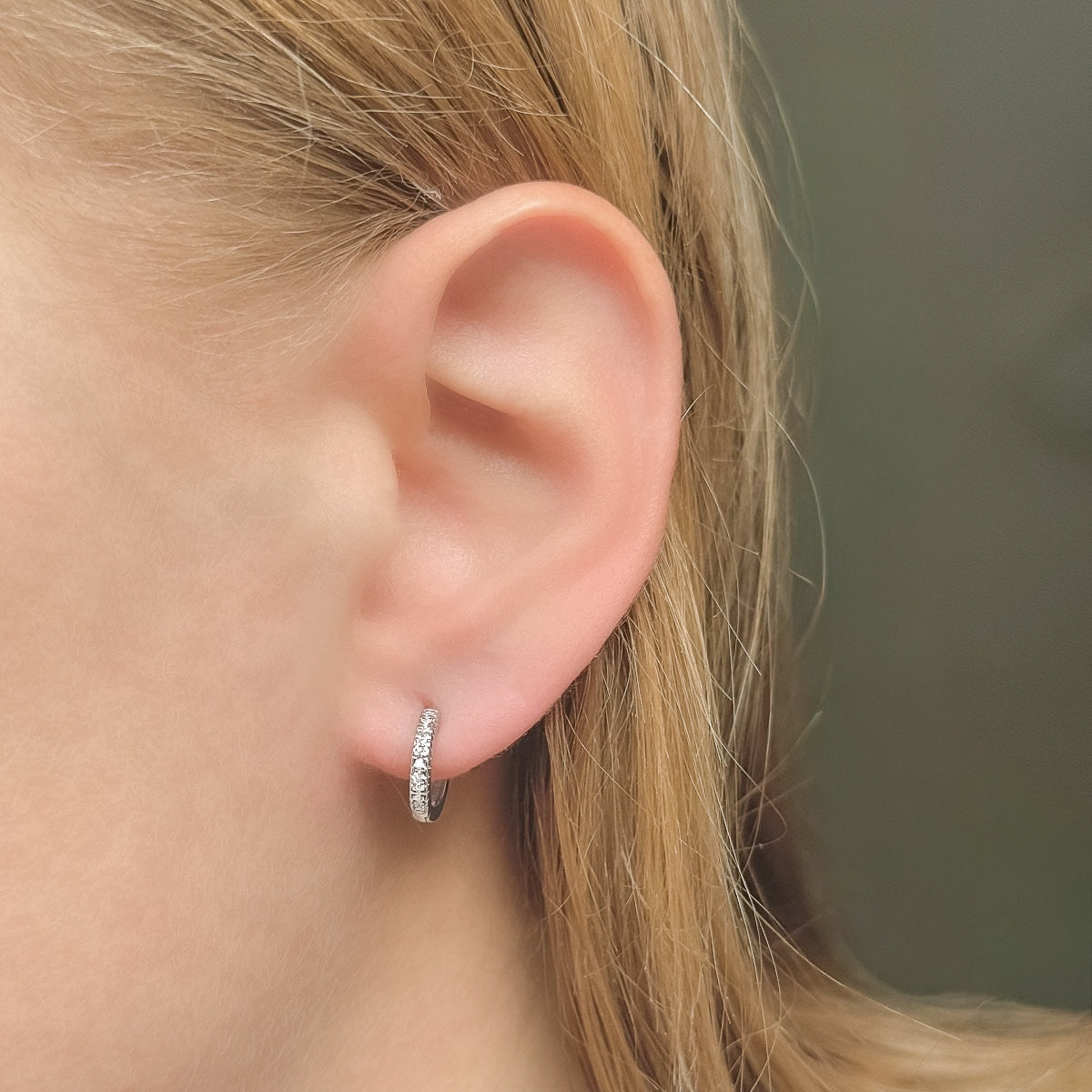Anel – Sterling Silver Hoop Earrings 18-20mm