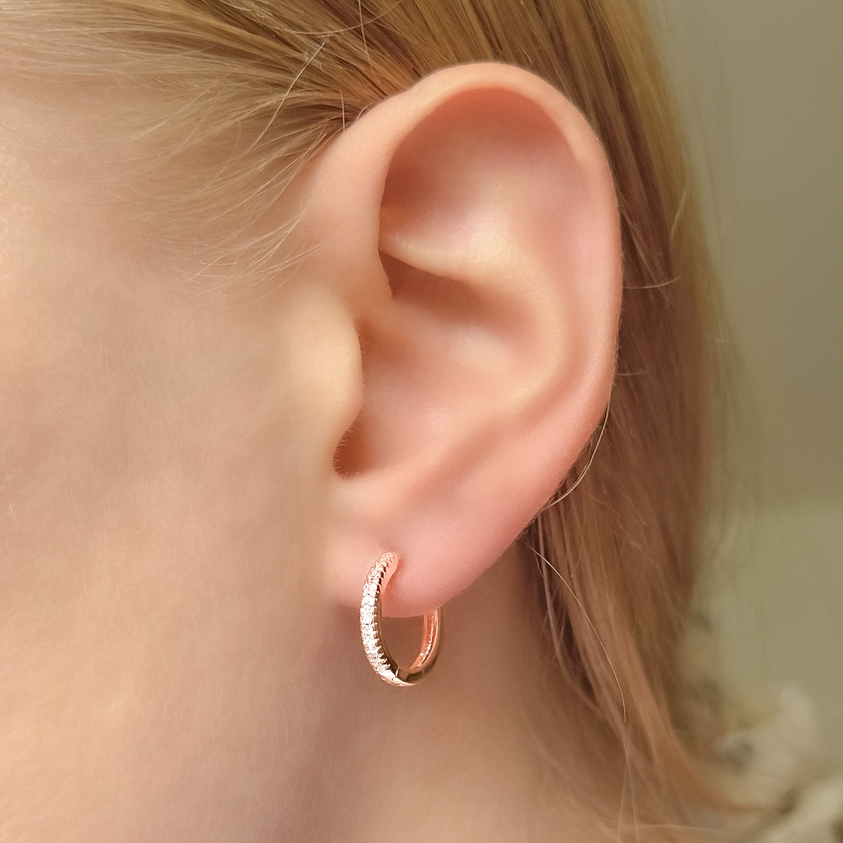 Anel – Sterling Silver Hoop Earrings 18-20mm