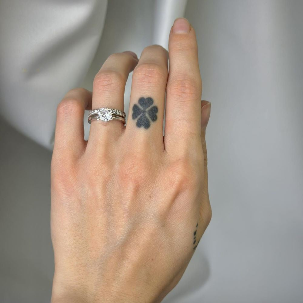 Sterling Silver CZ Ring