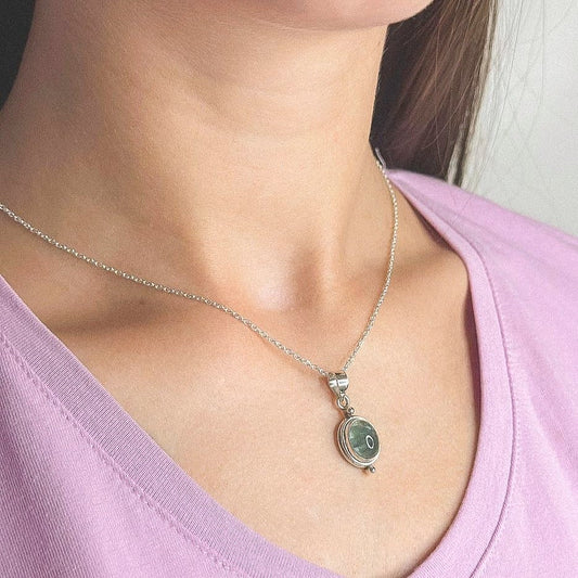 Apatite Pendant Necklace