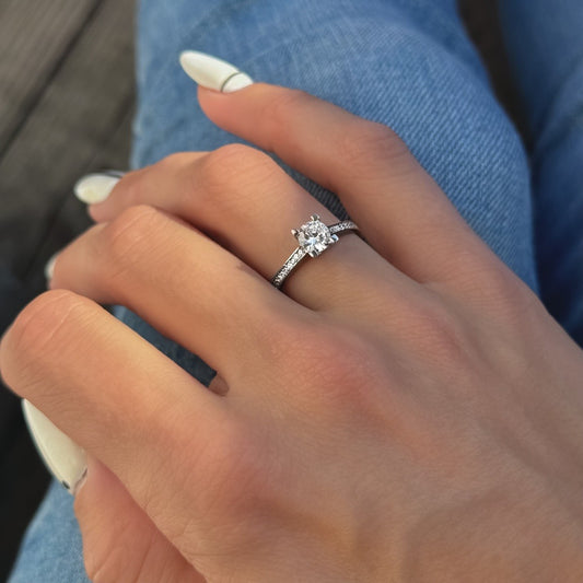 Sterling Silver CZ Ring