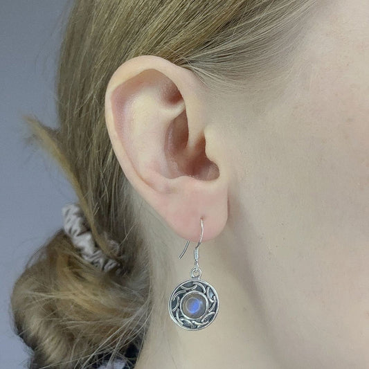 Labradorite Earrings