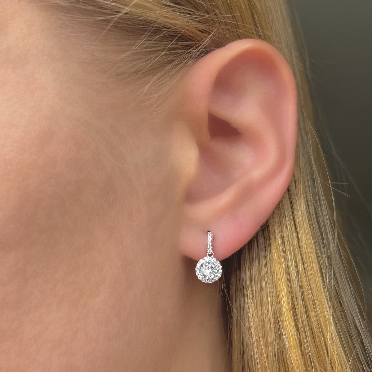 Sterling Silver CZ Studs