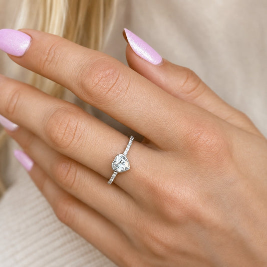Sterling Silver Heart Ring