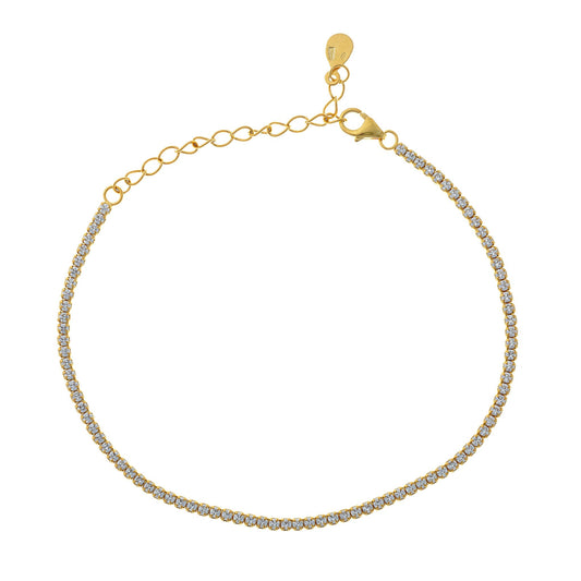 Sterling Silver Tennis Bracelet