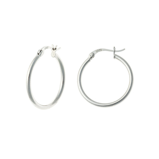 Sterling Silver Hoops