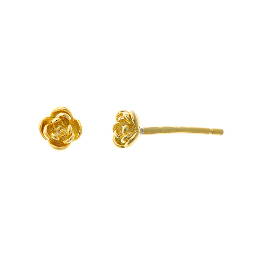 Sterling Silver Flower Studs