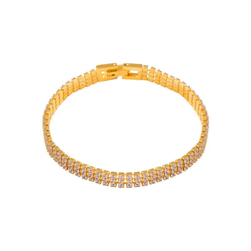 Stainless Steel Tennis Bracelet