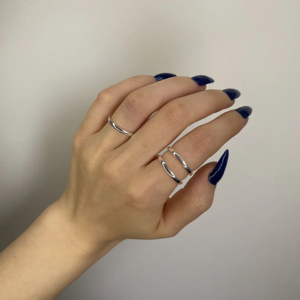 Sterling Silver 2 mm Band Ring