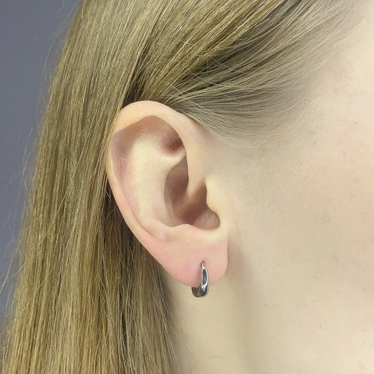 Aros de plata de ley