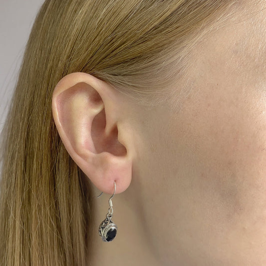 Black Onyx Earrings