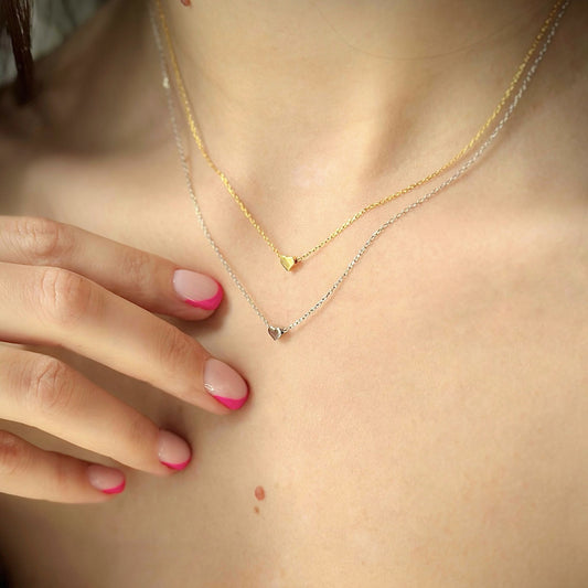 Sterling Silver Heart Necklace