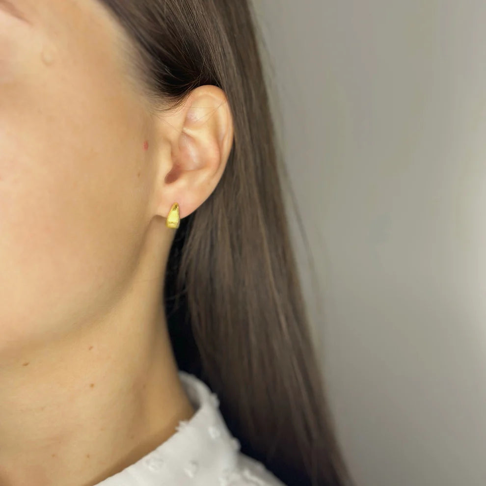 Sterling Silver Matte Studs