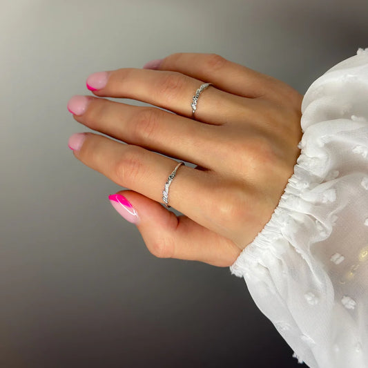 Sterling Silver Leaf Ring