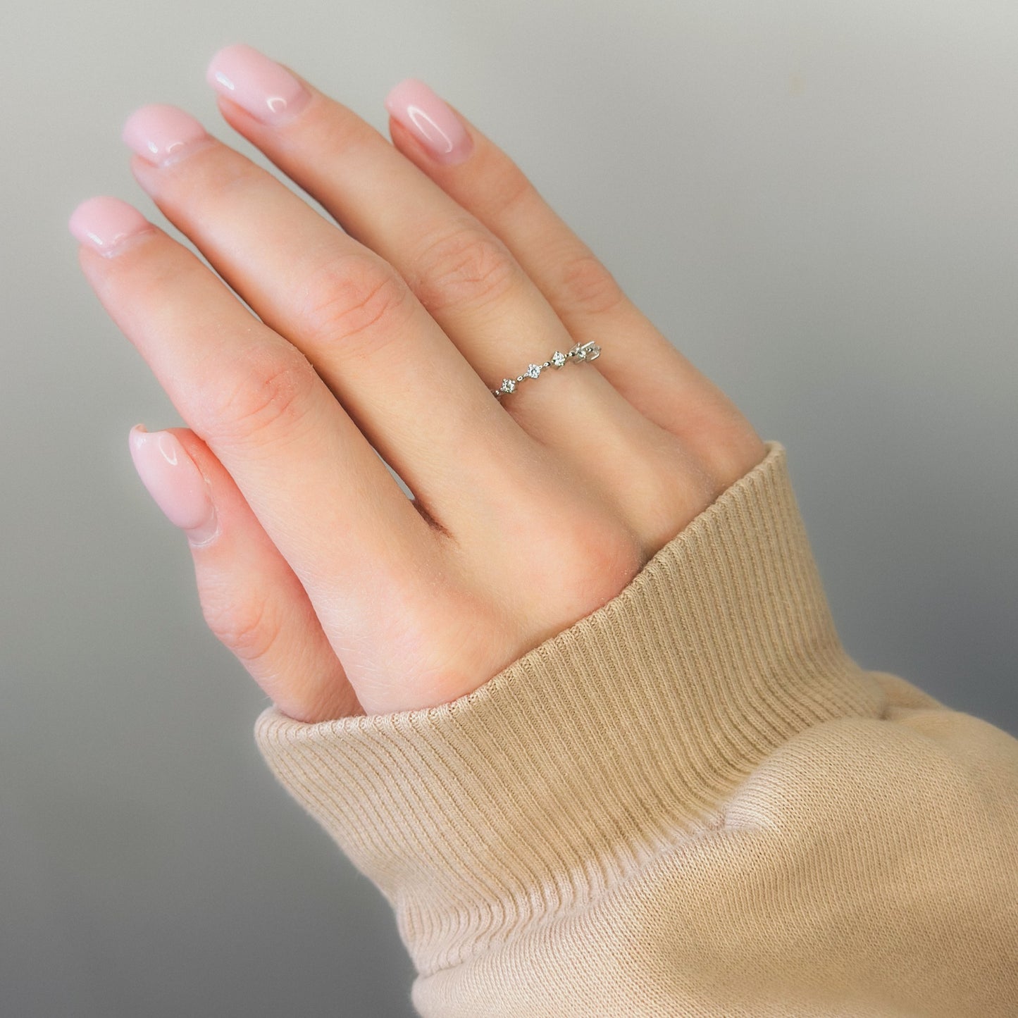 Sterling Silver CZ Ring