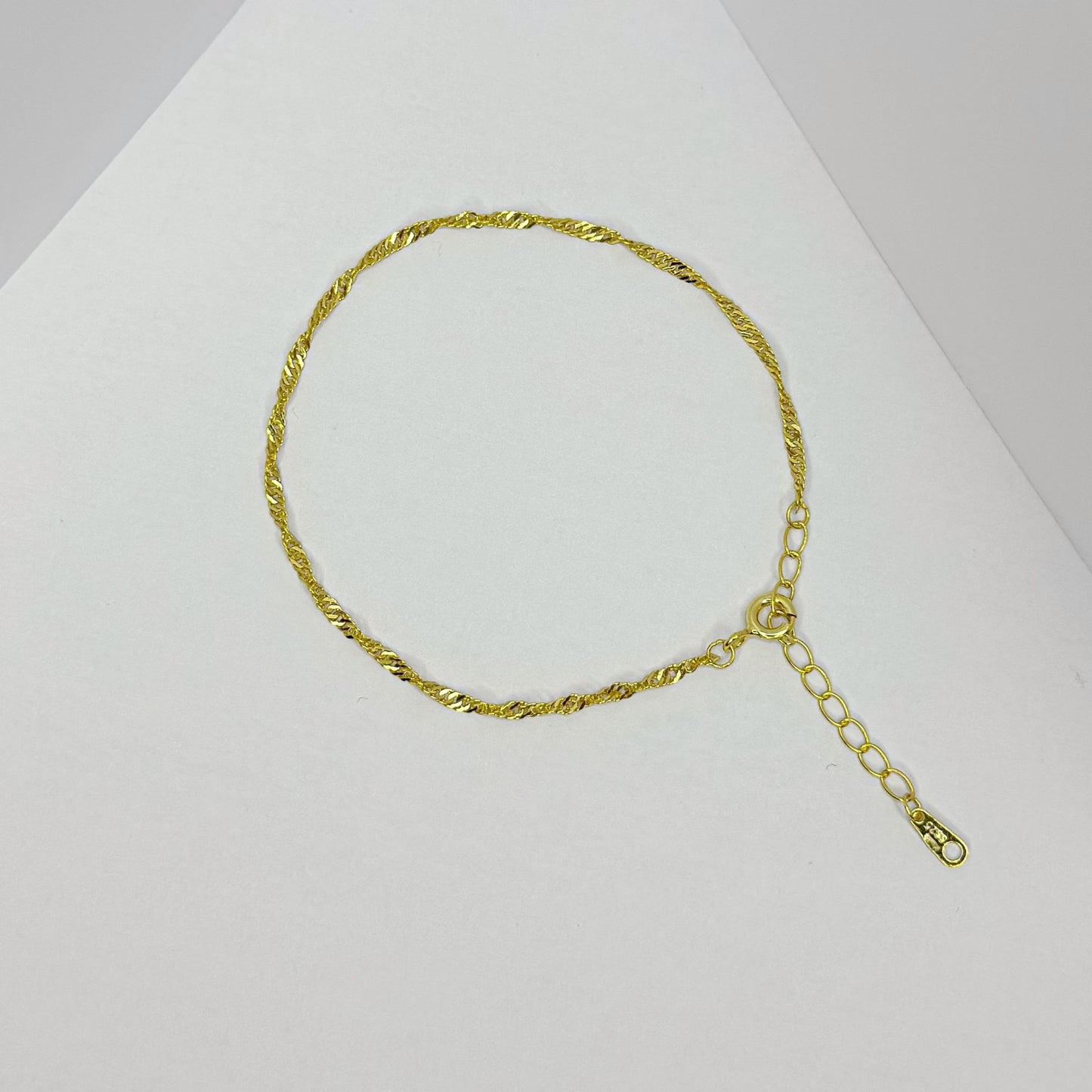 Sterling Silver Wave Bracelet