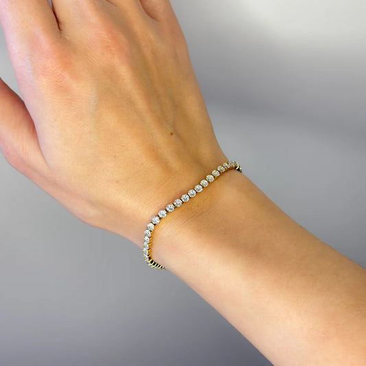 Stainless Steel Tennis Bracelet