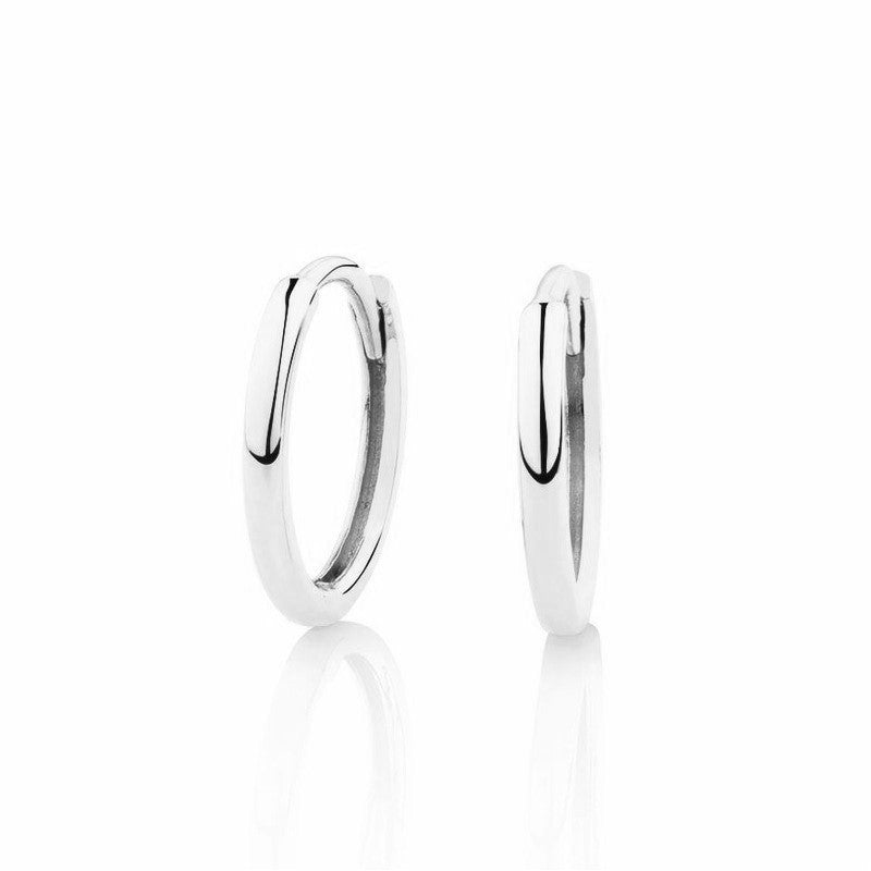 Sterling Silver 1.2 - 2 cm Hoops