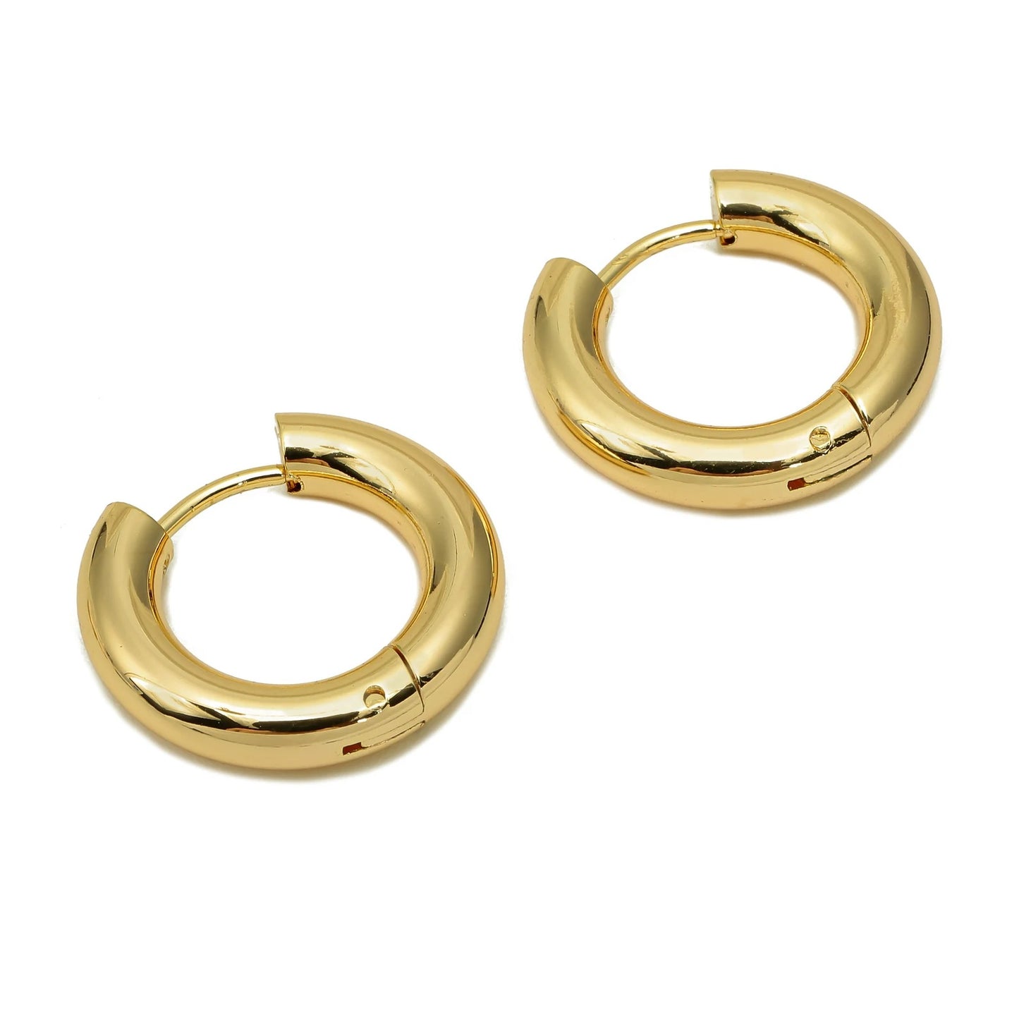 Aros gruesos de acero inoxidable