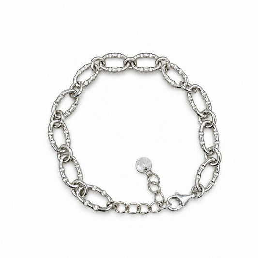 Sterling Silver “Roca” Bracelet