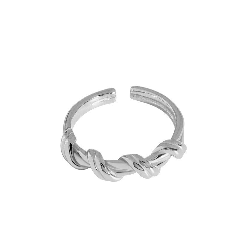 Sterling Silver Swirl Ring
