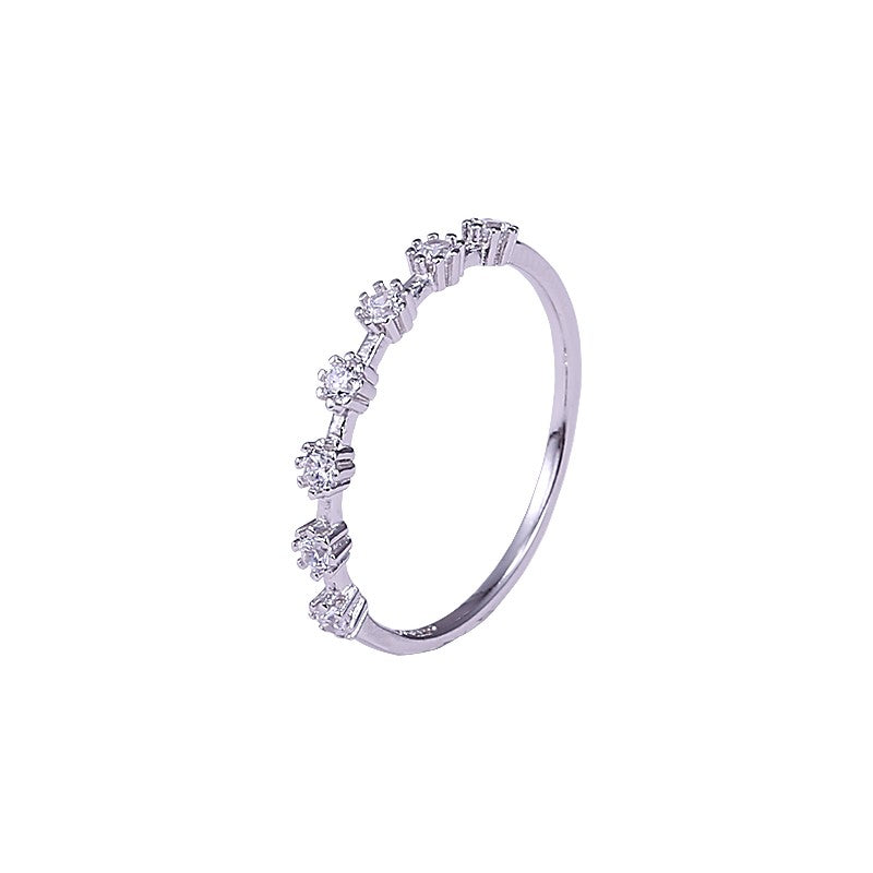 Sterling Silver CZ Ring