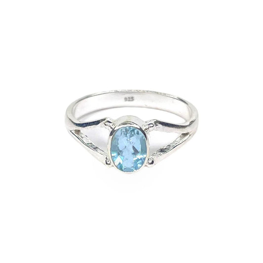 Blue Topaz Ring