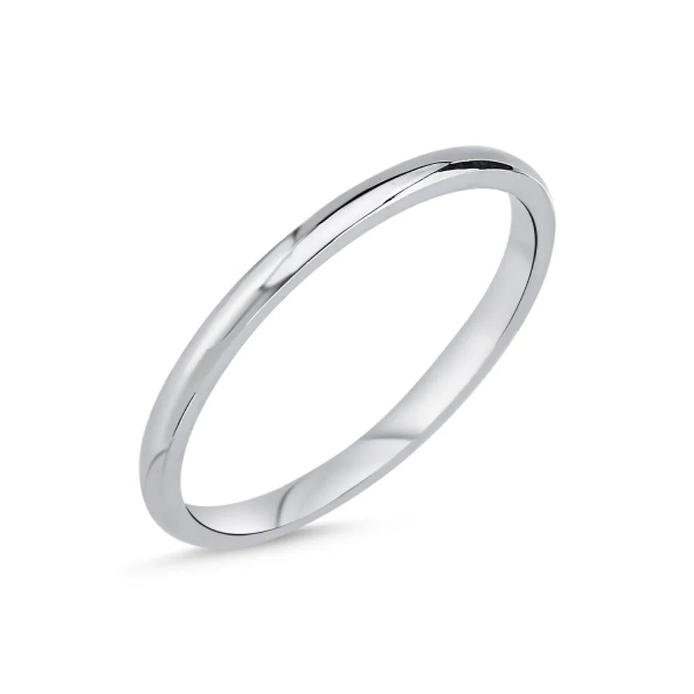 Sterling Silver 1.5mm Band Ring