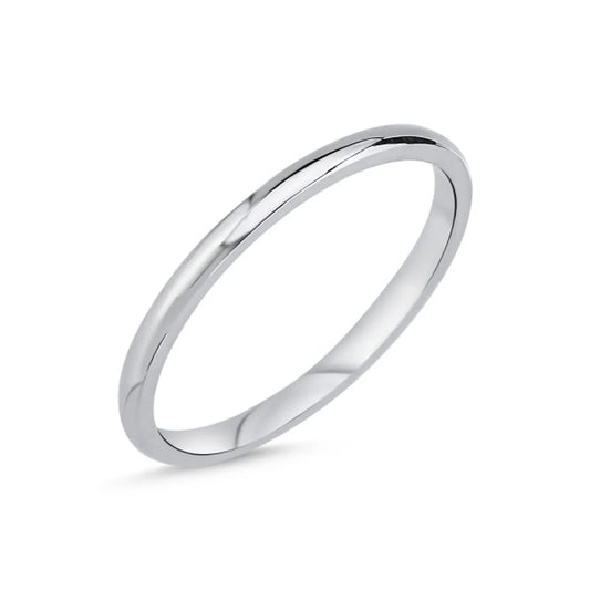 Sterling Silver 1.5mm Band Ring