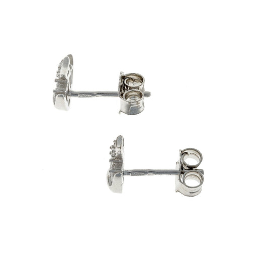 Sterling Silver Fish - Shapped Studs