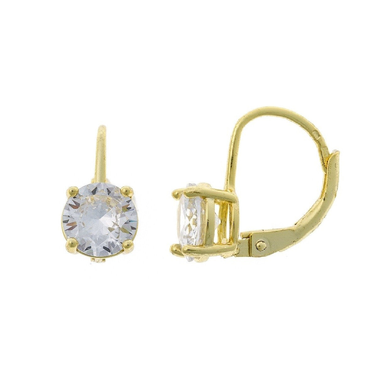 Pendientes de Plata de Ley con Cierre Inglés