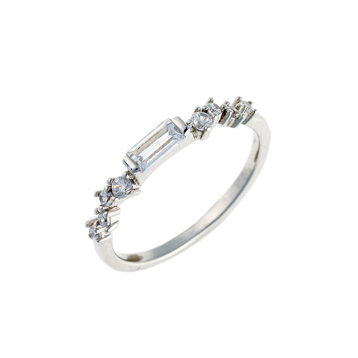 Sterling Silver CZ Ring