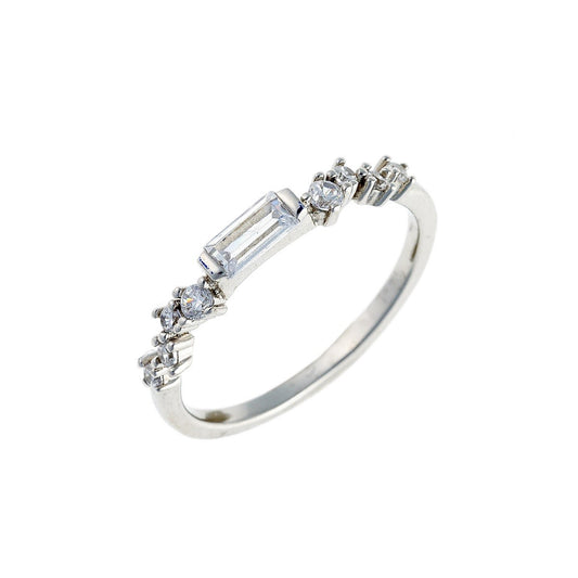 Sterling Silver CZ Ring