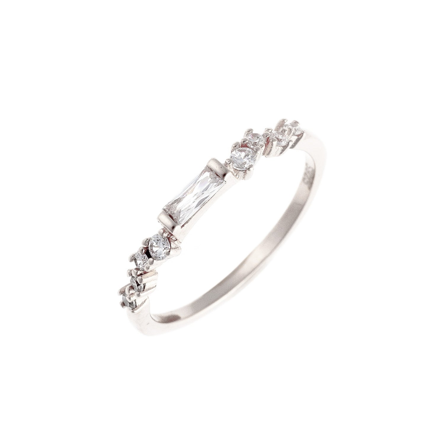 Sterling Silver CZ Ring
