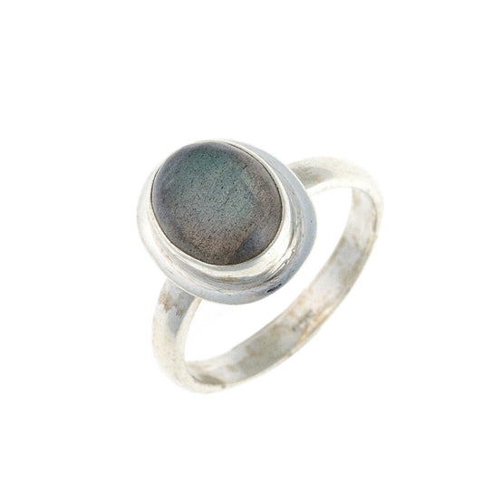 Sterling Silver Labradorite Ring