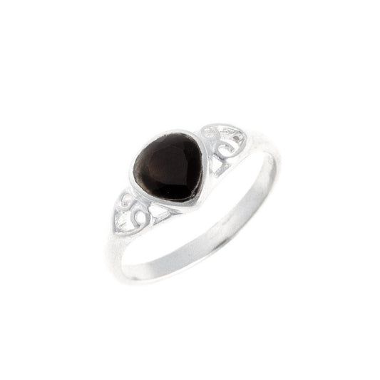 Sterling Silver Black Onyx Ring