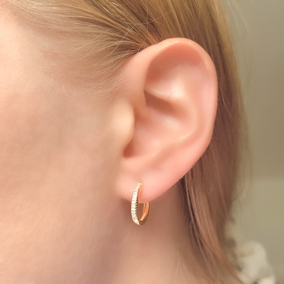 Anel – Sterling Silver Hoop Earrings 18-20mm