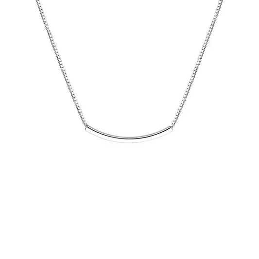 Sterling Silver Line Necklace