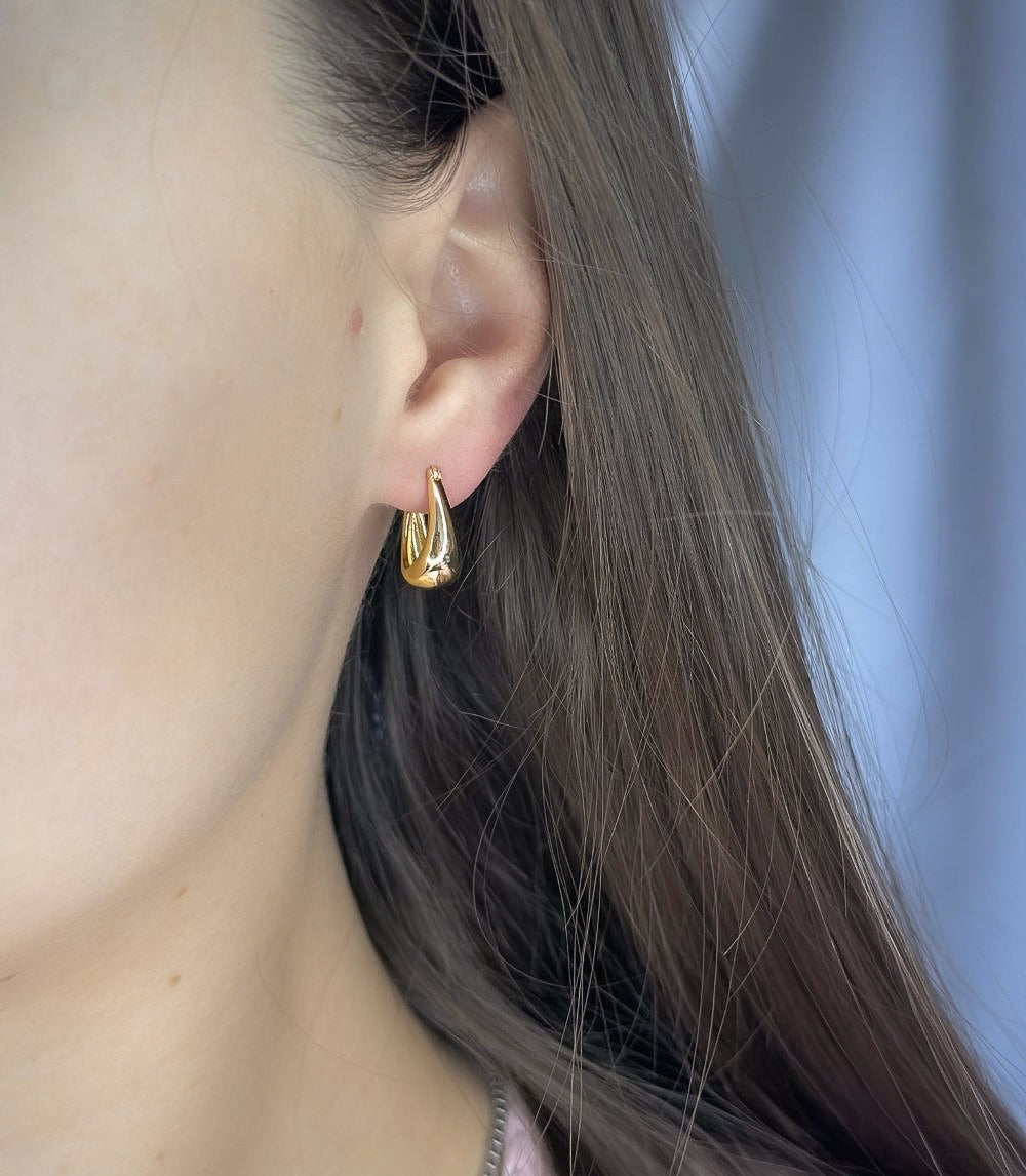 Sterling Silver Teardrop Earrings