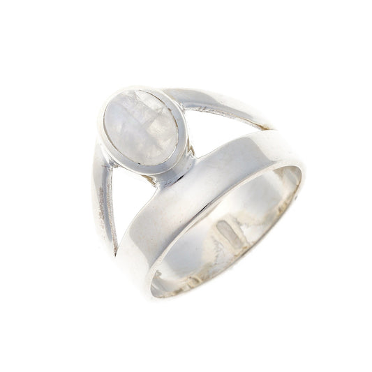 Sterling Silver Moonstone Ring