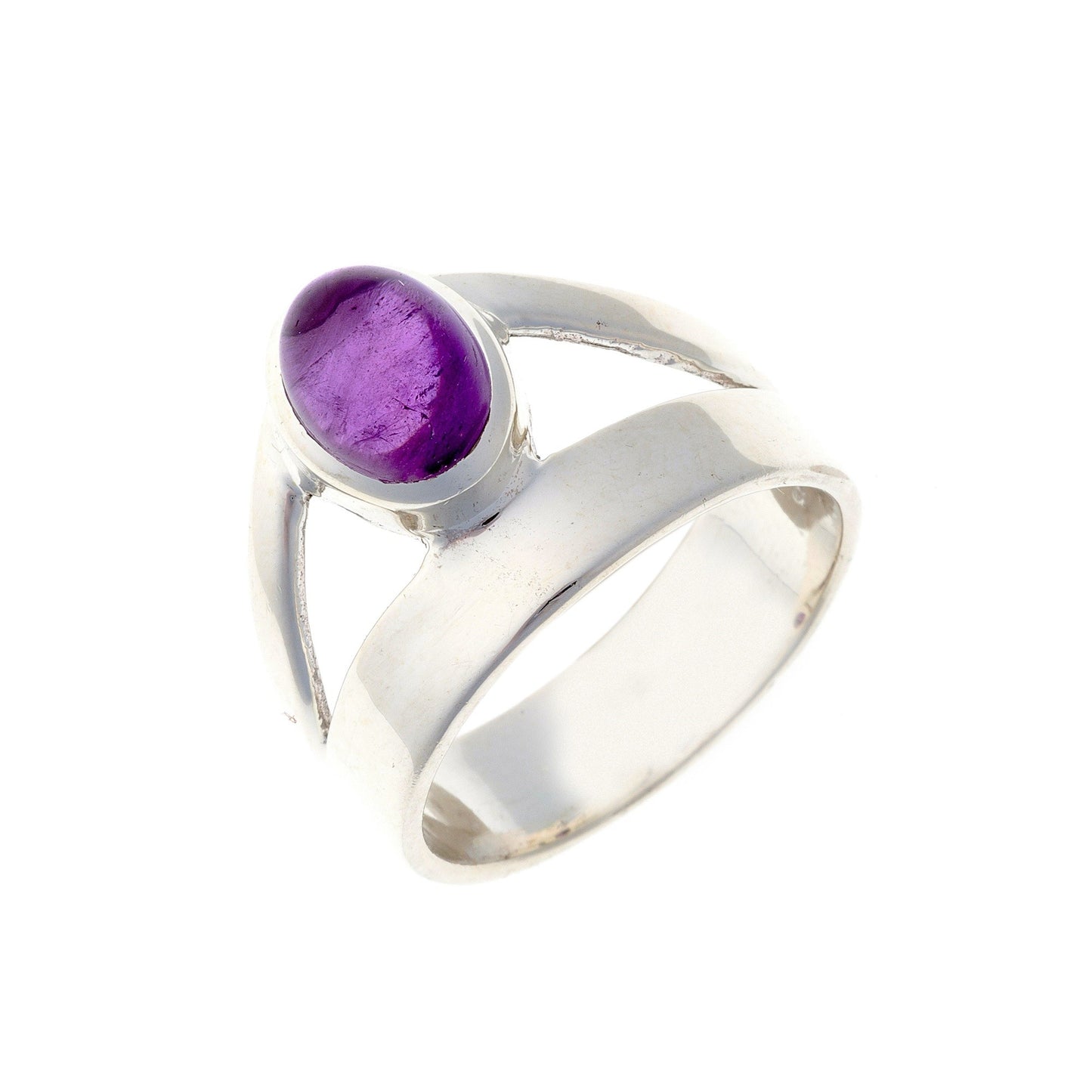 Sterling Silver Amethyst Ring