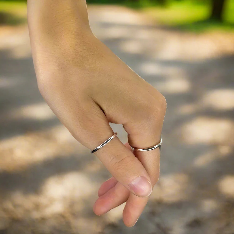 Sterling Silver 1.5mm Band Ring