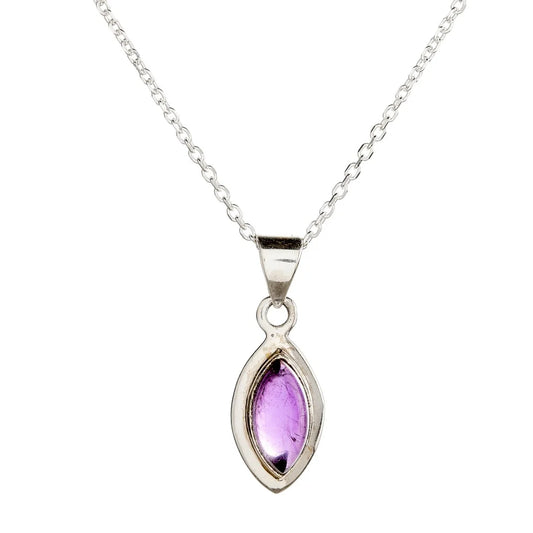 Amethyst Pendant Necklace