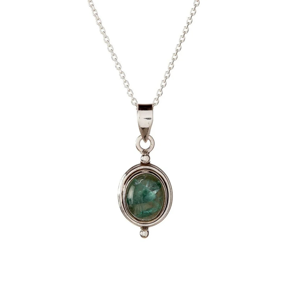 Apatite Pendant Necklace