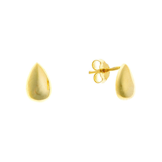 Sterling Silver Teardrop Studs