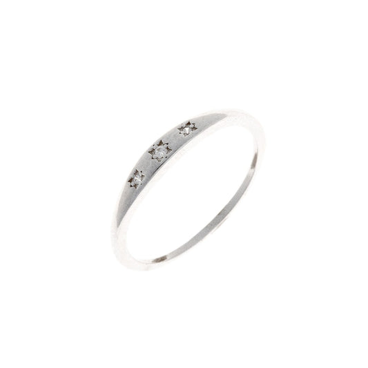 Sterling Silver CZ Ring