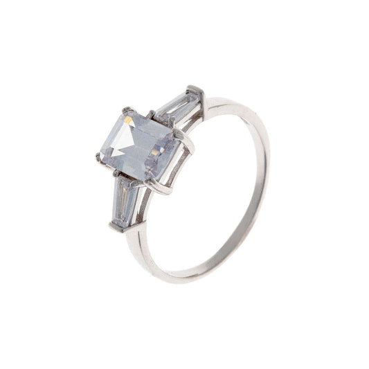 Sterling Silver CZ Ring