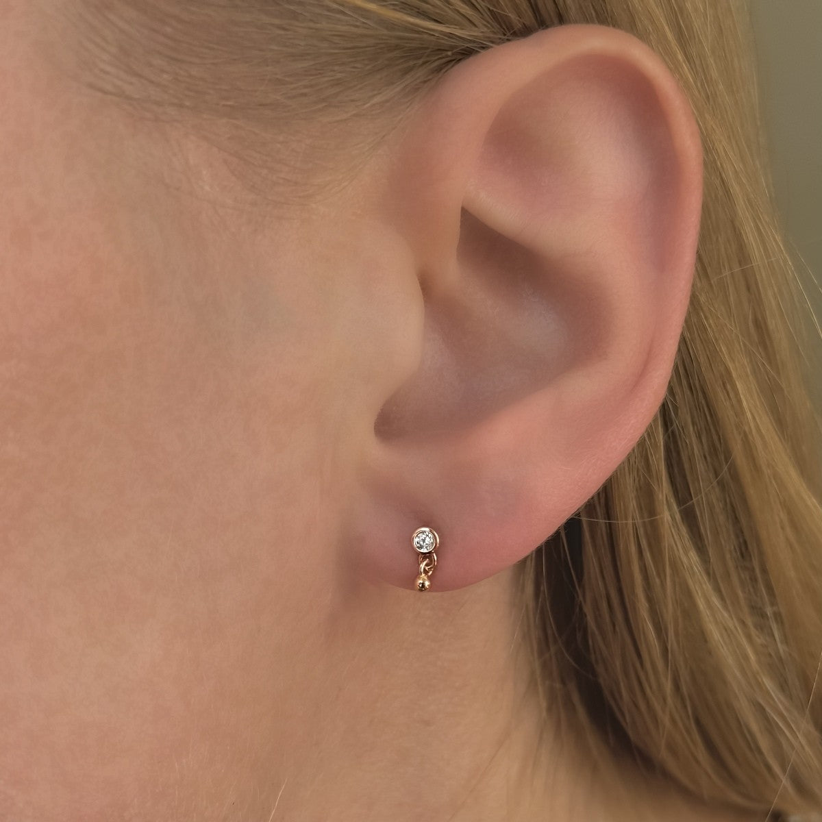 Sterling Silver CZ Studs